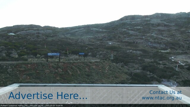 This image is from NTAC Lodge looking over the top slopes towards Fannies T-Bar. 